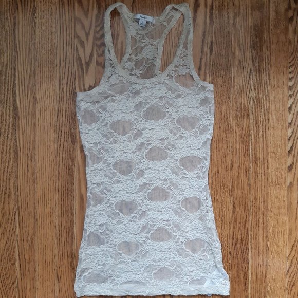 Papaya lace tank top - Picture 1 of 1
